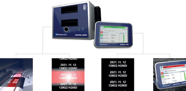 伟迪捷增强型DataFlex? 6530 & 6330热转印打码机上市通告。